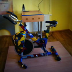 Šliapací stroj na výrobu elektriny