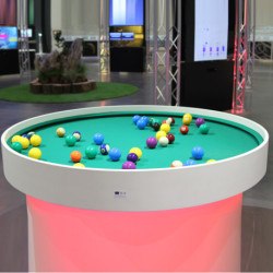 Round Billiard Table